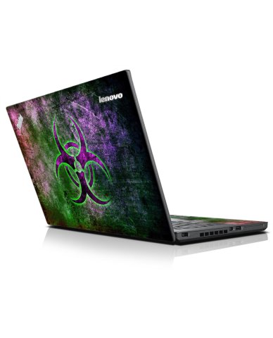 Colorful Biohazard IBM Lenovo ThinkPad T440p Laptop Skin