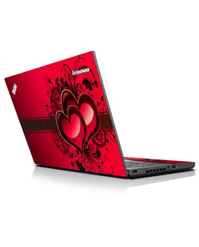 Love Hearts IBM Lenovo ThinkPad T440p Laptop Skin