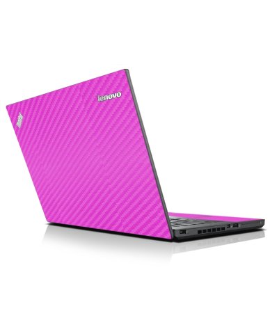 Pink Carbon Fiber IBM Lenovo ThinkPad T440p Laptop Skin