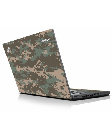 Pixel Camo IBM Lenovo ThinkPad T440p Laptop Skin