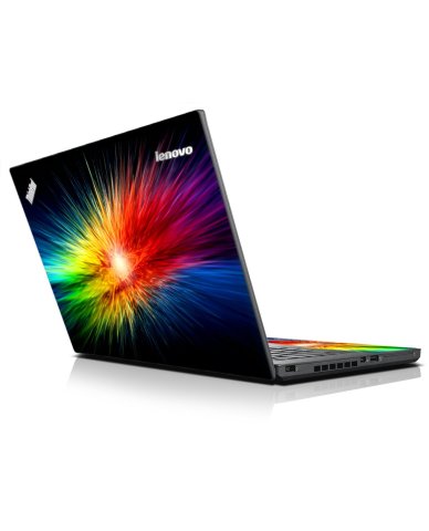 Rainbow Burst IBM Lenovo ThinkPad T440p Laptop Skin