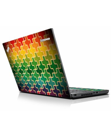 Rainbow Crosses IBM Lenovo ThinkPad X1 Carbon G1 Laptop Skin