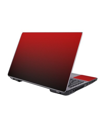 RED TEXTURED CARBON FIBER Universal Skin