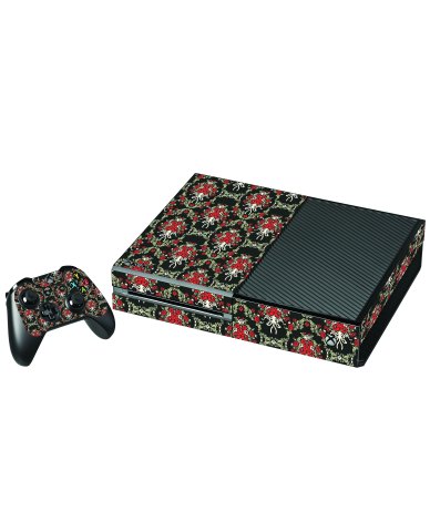 BLACK FLOWER VERSAILLES XBOX ONE GAME CONSOLE SKIN