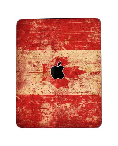 Apple iPad 1 (A1219) (Wifi) CANADIAN FLAG Skin