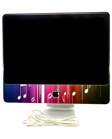 Apple iMac A1224 NEON NOTES Laptop Skin