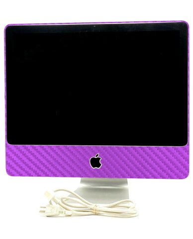 Apple iMac A1224 PURPLE CARBON FIBER Laptop Skin