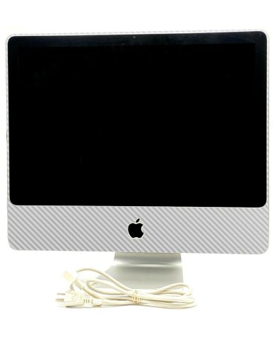 Apple iMac A1224 WHITE CARBON FIBER Laptop Skin