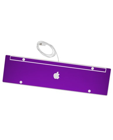 Apple Wired Numeric Keyboard A1243   CHROME PURPLE  Laptop Skin