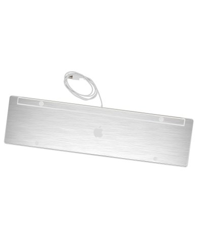 Apple Wired Numeric Keyboard A1243   MTS#1 (ALUMINUM) Laptop Skin