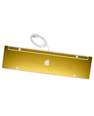 Apple Wired Numeric Keyboard A1243   MTS GOLD  Laptop Skin