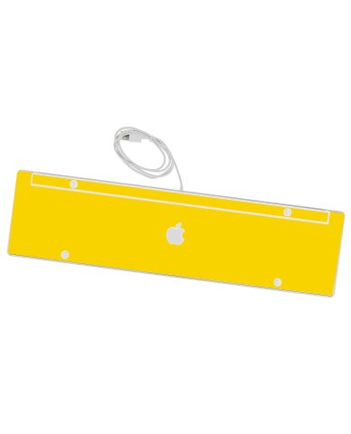 Apple Wired Numeric Keyboard A1243   YELLOW Laptop Skin