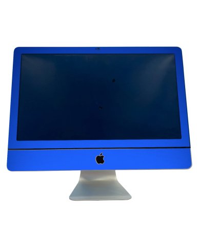Apple iMac A1311 CHROME BLUE Laptop Skin