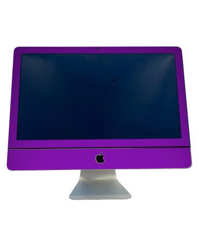 Apple iMac A1311 CHROME PURPLE Laptop Skin