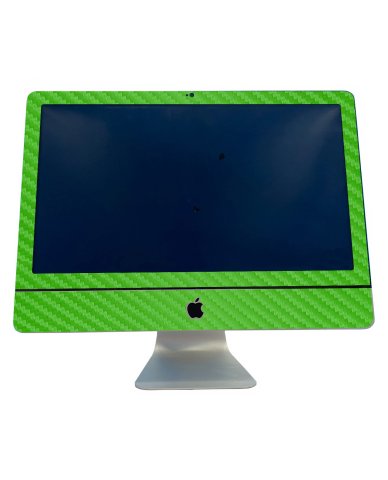 Apple iMac A1311 GREEN CARBON FIBER Laptop Skin