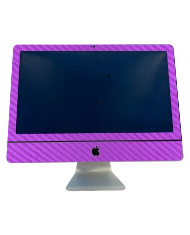 Apple iMac A1311 PURPLE CARBON FIBER Laptop Skin