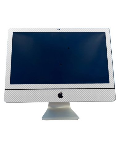 Apple iMac A1311 WHITE CARBON FIBER Laptop Skin