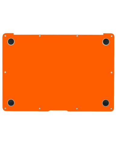 Orange Apple Macbook Air 13 A1466 Laptop Skin