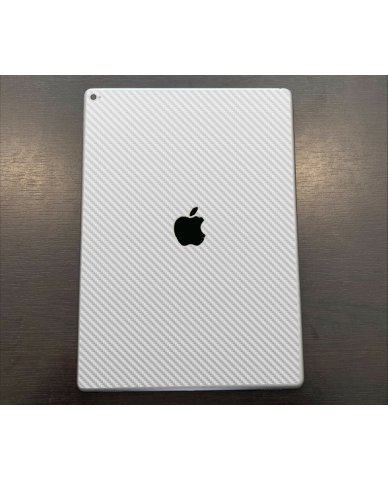 Apple iPad Pro 12.9" (Wifi) A1584   WHITE CARBON FIBER Laptop Skin
