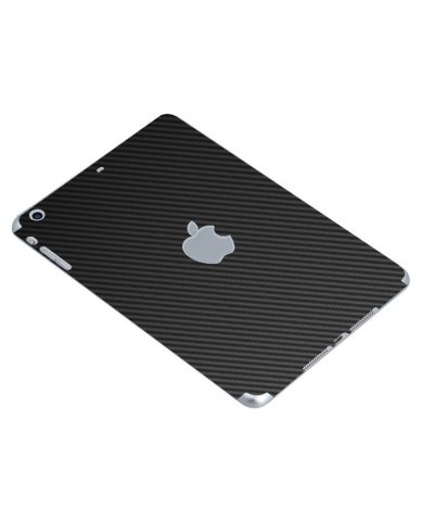 Apple iPad Mini 3RD Gen. (Wifi) A1599   BLACK CARBON FIBER Laptop Skin