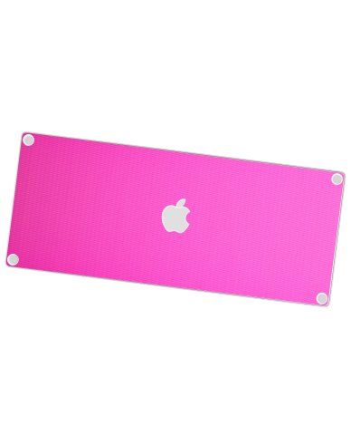 Apple Magic Numeric Keyboard A1644   PINK CARBON FIBER Laptop Skin