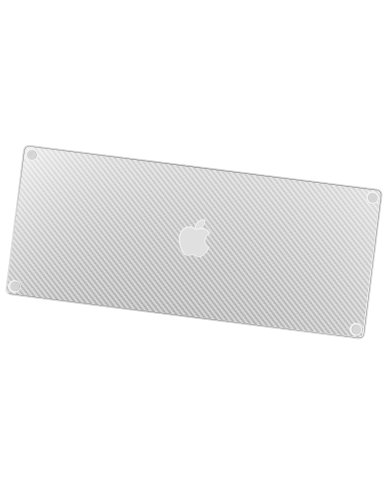 Apple Magic Numeric Keyboard A1644   WHITE CARBON FIBER Laptop Skin