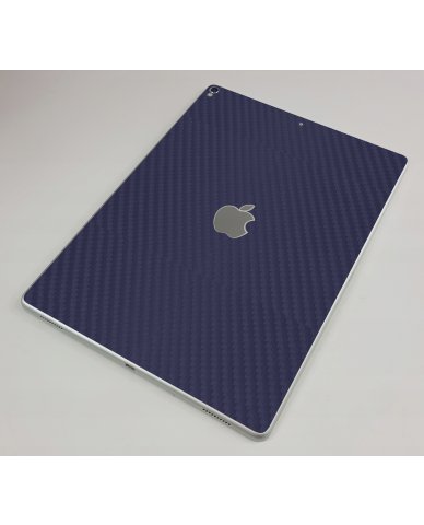 Apple iPad Pro 12.9" 2ND Gen. (Wifi) A1670   BLUE CARBON FIBER Laptop Skin