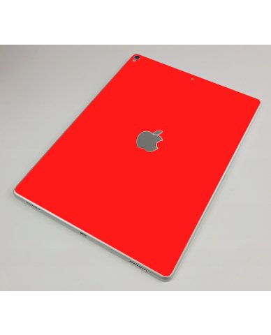 Apple iPad Pro 12.9" 2ND Gen. (Wifi) A1670   RED Laptop Skin