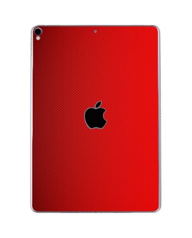 Apple iPad Pro 10.5" (Wifi) A1701   RED CARBON FIBER Laptop Skin