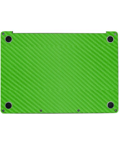 Apple MacBook Pro 13 A1989 GREEN CARBON FIBER Laptop Skin