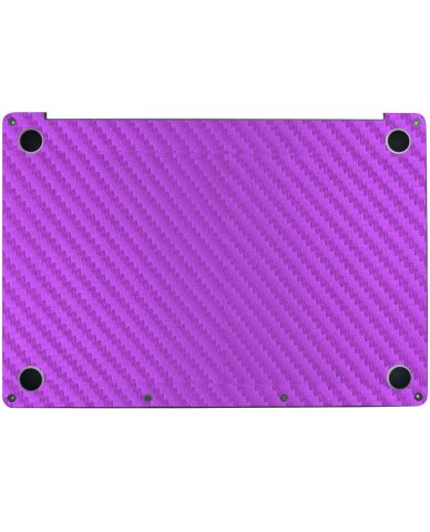 Apple MacBook Pro 13 A1989 PURPLE CARBON FIBER Laptop Skin