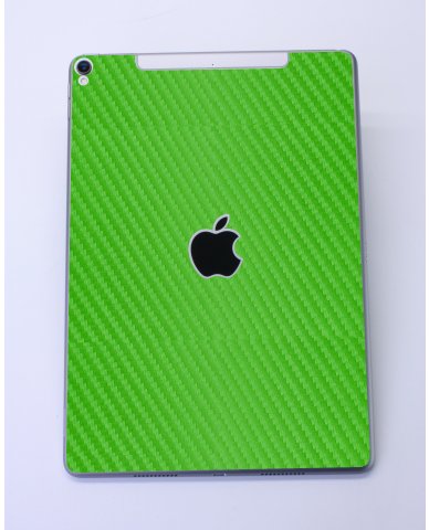 Apple iPad Pro 10.5" (Wifi/ Cell) A1709   GREEN CARBON FIBER Laptop Skin