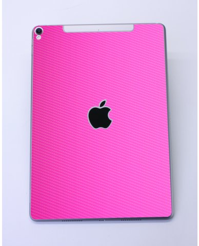Apple iPad Pro 10.5" (Wifi/ Cell) A1709   PINK CARBON FIBER Laptop Skin