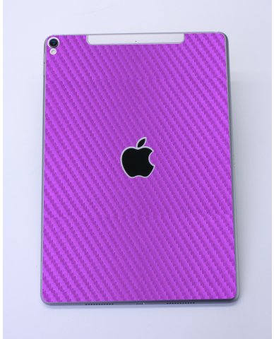 Apple iPad Pro 10.5" (Wifi/ Cell) A1709   PURPLE CARBON FIBER Laptop Skin