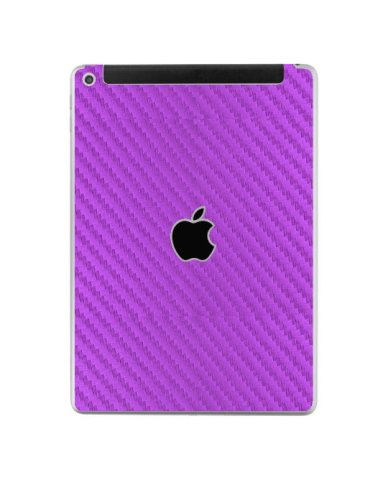 Apple iPad 5th Gen. (Wifi, Cell) A1823   PURPLE CARBON FIBER Laptop Skin
