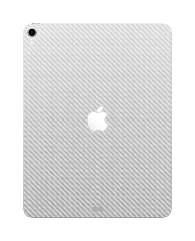 Apple iPad 3rd. Gen. (Wifi) A1876   WHITE CARBON FIBER Laptop Skin