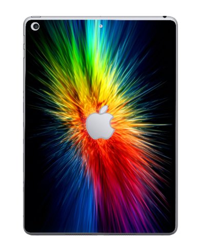 Apple iPad 9.7" (Wifi) A1893 6th Gen    RAINBOW BURST Laptop Skin