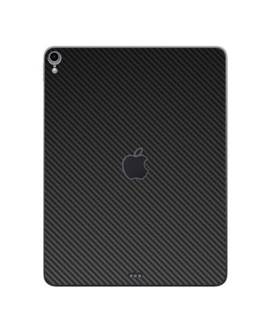 Apple iPad Pro 3 12.9" A1895 (Wifi, Cell)   BLACK CARBON FIBER Laptop Skin
