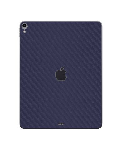 Apple iPad Pro 3 12.9" A1895 (Wifi, Cell)   BLUE CARBON FIBER Laptop Skin