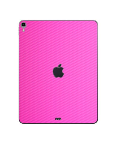 Apple iPad Pro 3 12.9" A1895 (Wifi, Cell)   PINK CARBON FIBER Laptop Skin