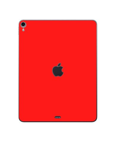 Apple iPad Pro 3 12.9" A1895 (Wifi, Cell)   RED Laptop Skin