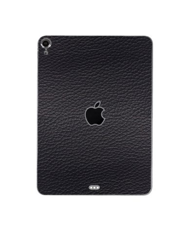 Apple iPad Pro 11" A1980 1st Gen.   BLACK LEATHER Laptop Skin