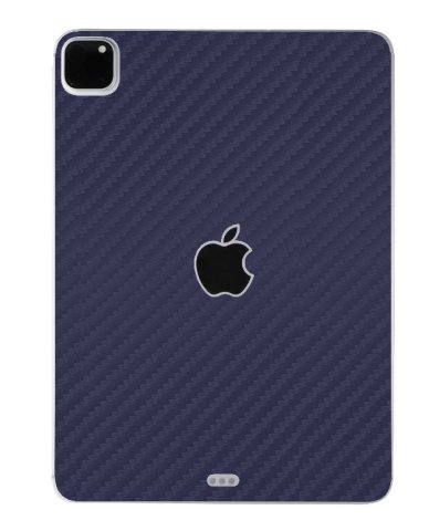 Apple iPad Pro 2 11" A2068   BLUE CARBON FIBER Laptop Skin