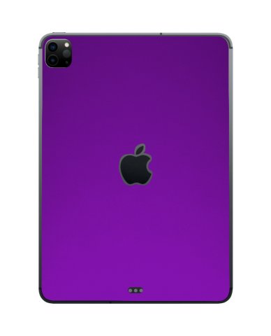 Apple iPad Pro 12.9" 4th Gen. A2069 (Wifi, Cell)   CHROME PURPLE  Laptop Skin