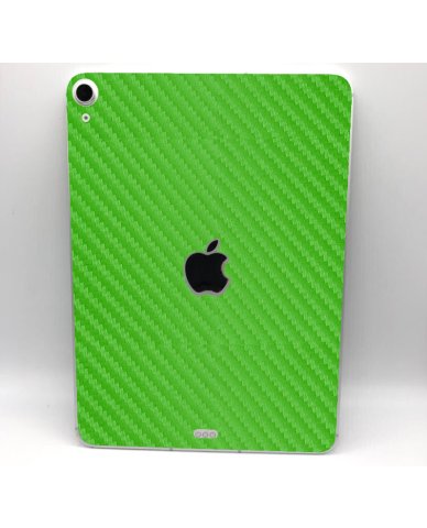 Apple iPad Pro 11" 4th Gen. A2072 (Wifi, Cell)   GREEN CARBON FIBER Laptop Skin