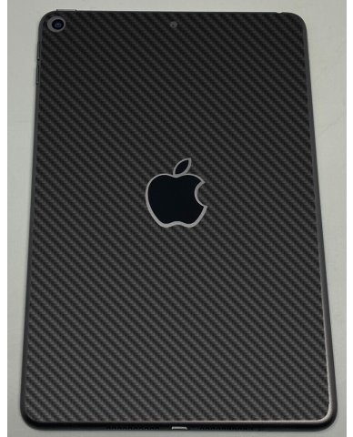 Apple iPad Mini 5 (Wifi) (A2133)   BLACK CARBON FIBER Laptop Skin