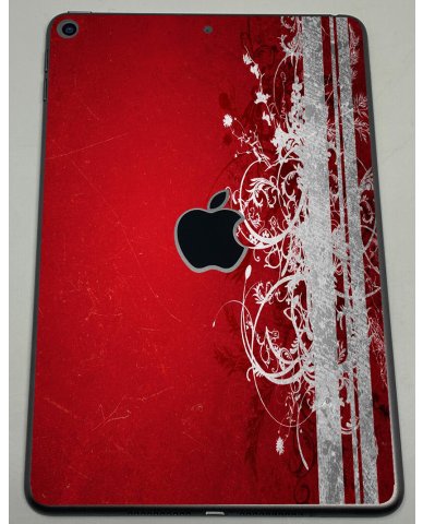 Apple iPad Mini 5 (Wifi) (A2133)  RED GRUNGE Laptop Skin