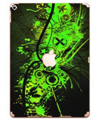 Apple iPad Air 3 (Wifi) A2152 GRAFITTI GREEN Laptop Skin