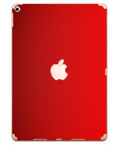 Apple iPad Air 3 (Wifi) A2152   RED CARBON FIBER Laptop Skin