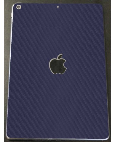 Apple iPad 8th Gen. (Wifi) (A2270)   BLUE CARBON FIBER Laptop Skin